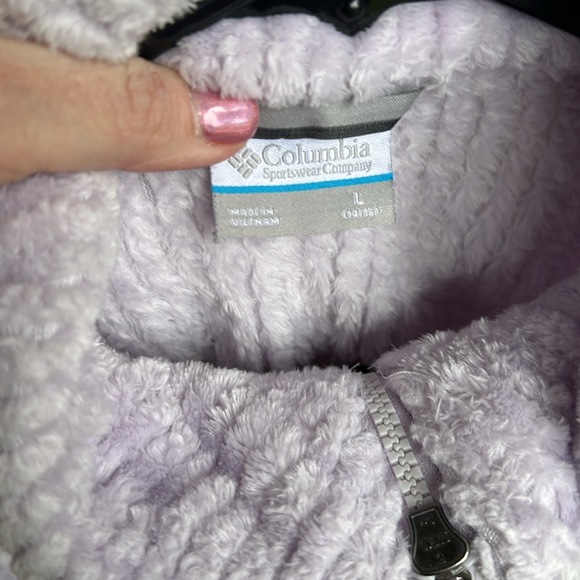 Girls Columbia fleece size large - Picture 4 of 7